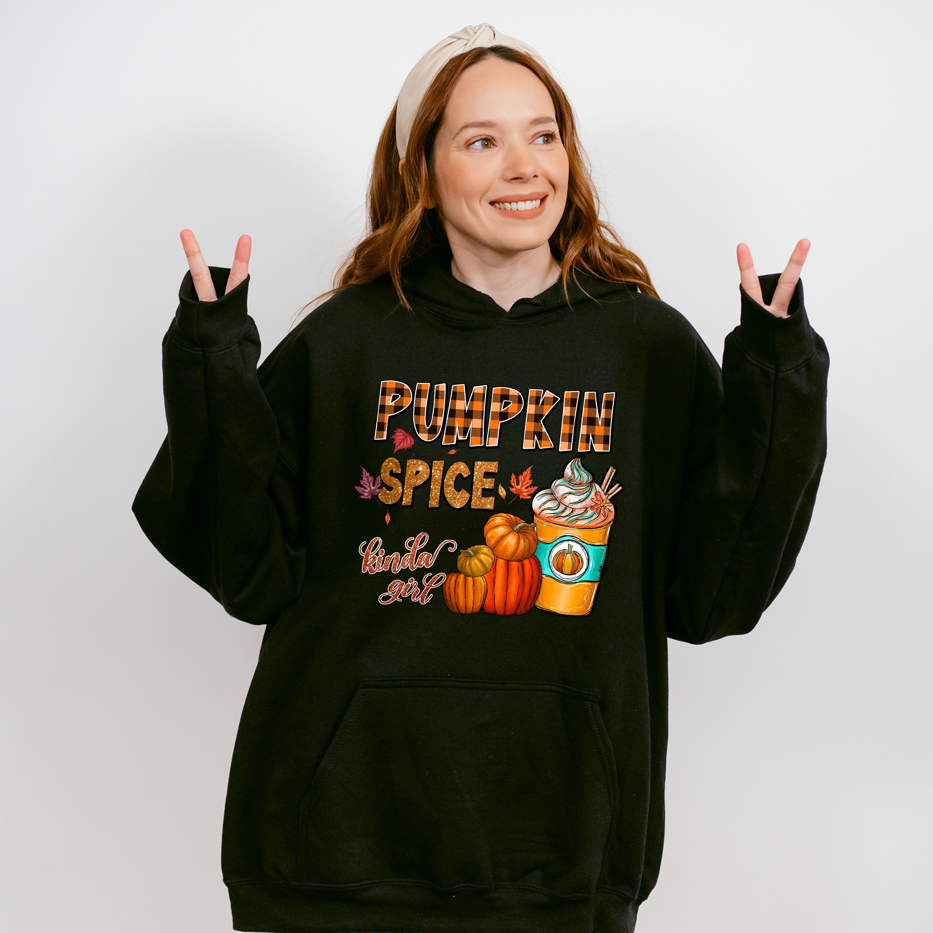 Pumpkin Spice Kinda Girl - Fall Unisex Crewneck T-Shirt Sweatshirt Hoodie