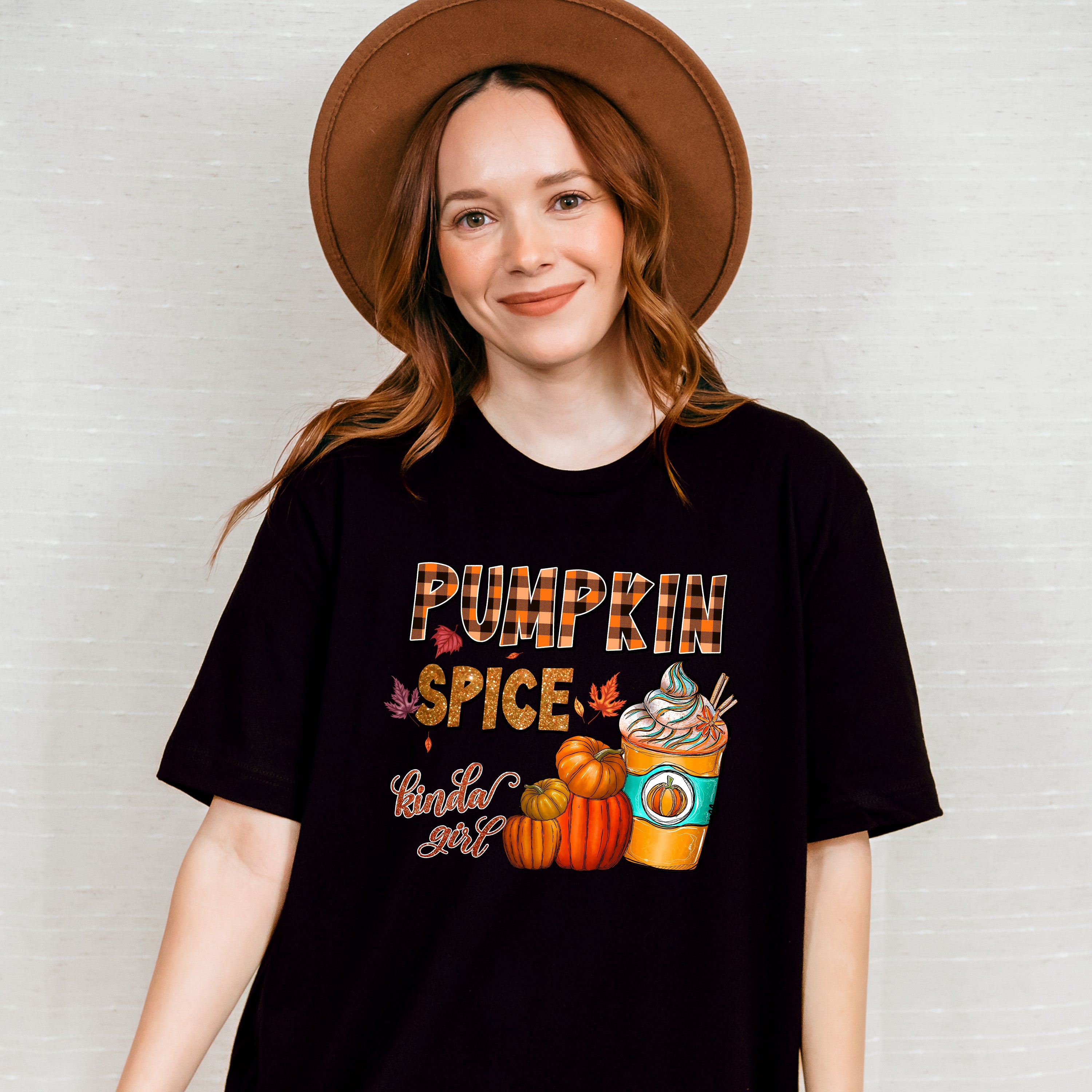 Pumpkin Spice Kinda Girl - Fall Unisex Crewneck T-Shirt Sweatshirt Hoodie