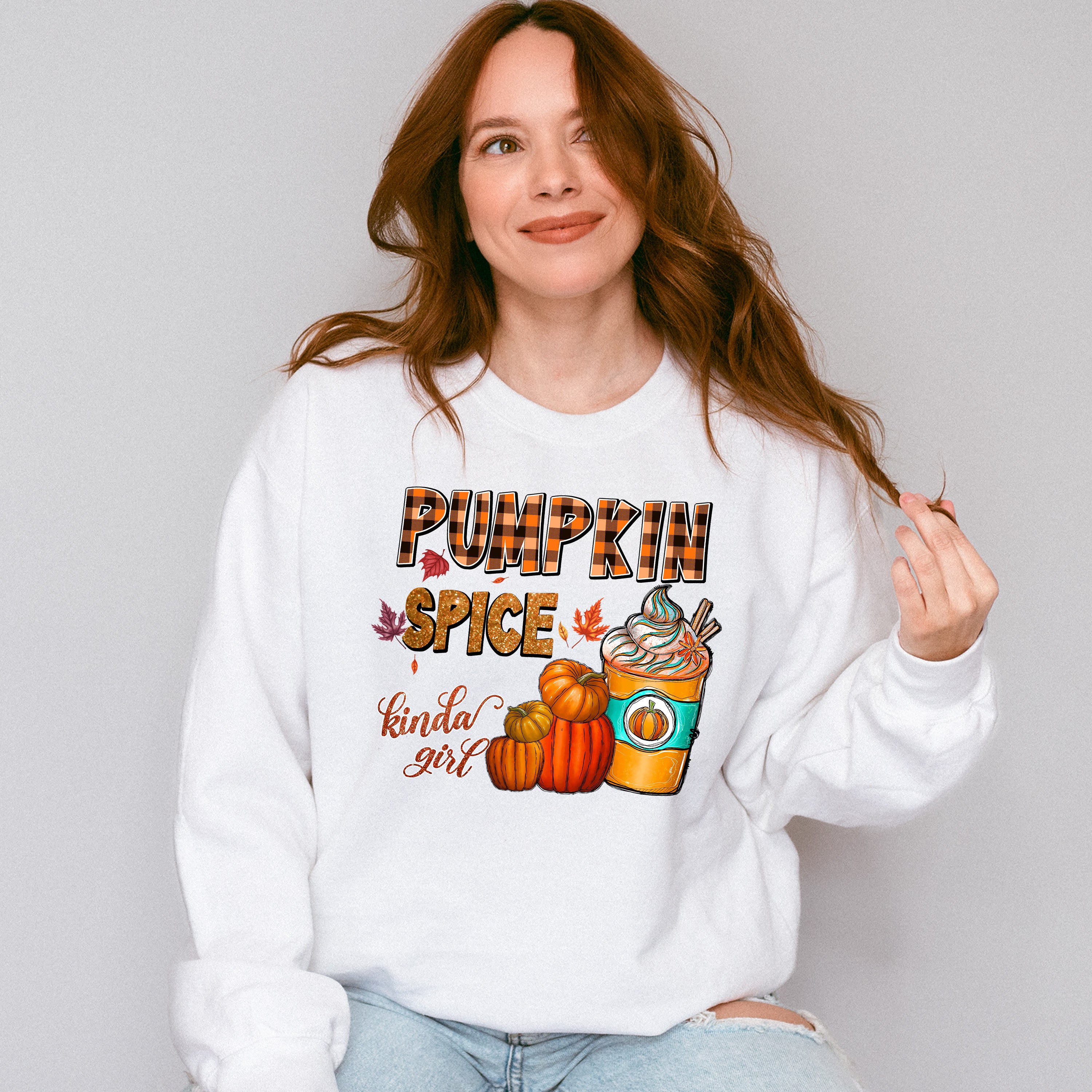 Pumpkin Spice Kinda Girl - Fall Unisex Crewneck T-Shirt Sweatshirt Hoodie