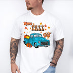 Happy Fall Y'all Truck - Fall Unisex Crewneck T-Shirt Sweatshirt Hoodie
