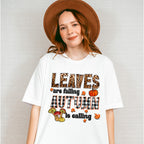 Leaves Are Falling Autumn Is Calling - Fall Unisex Crewneck T-Shirt Sweatshirt Hoodie