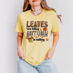 Leaves Are Falling Autumn Is Calling - Fall Unisex Crewneck T-Shirt Sweatshirt Hoodie