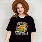 Autumn Harvest Blessing Green Truck - Fall Unisex Crewneck T-Shirt Sweatshirt Hoodie
