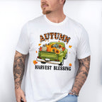 Autumn Harvest Blessing Green Truck - Fall Unisex Crewneck T-Shirt Sweatshirt Hoodie