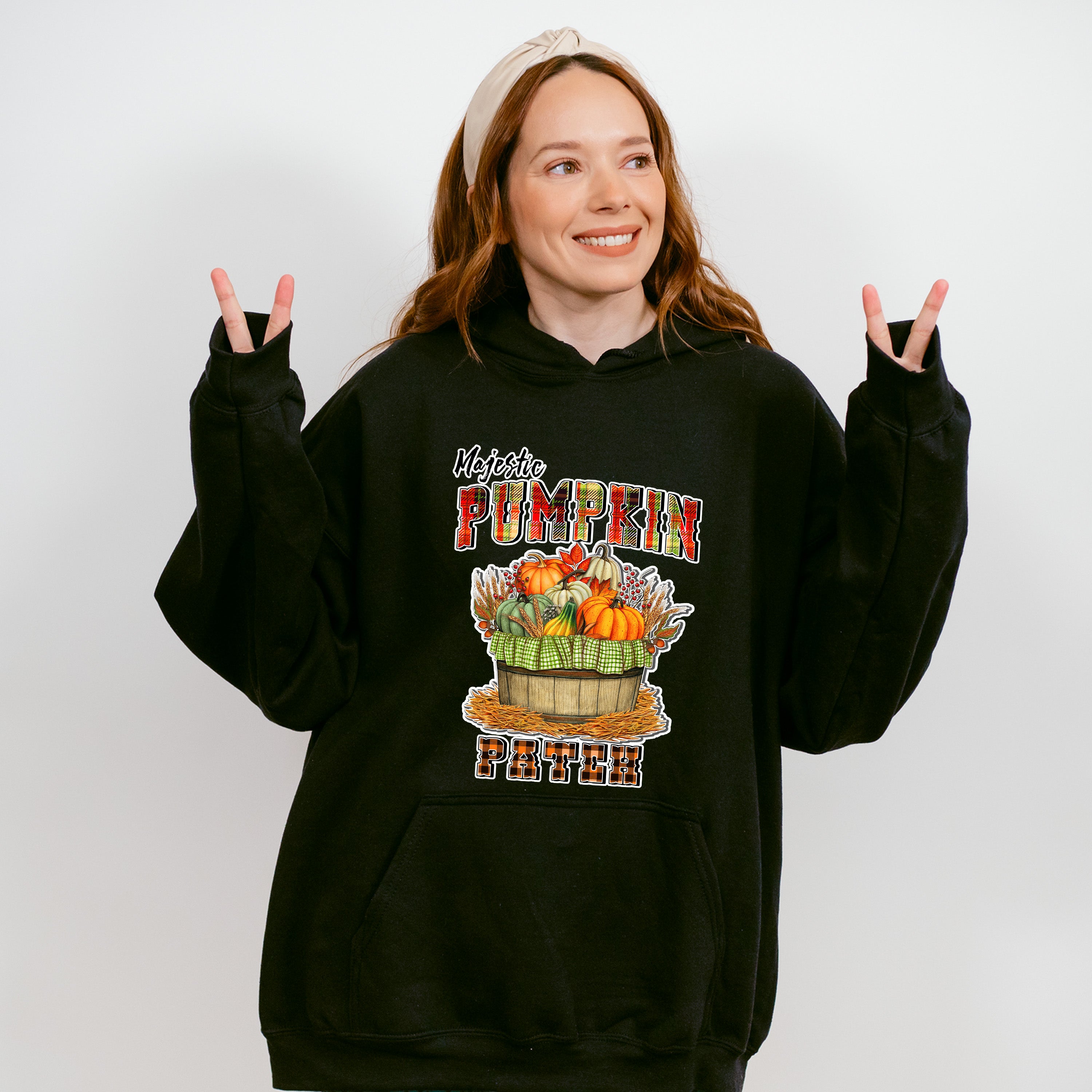Majestic Pumpkin Pateh - Fall Unisex Crewneck T-Shirt Sweatshirt Hoodie
