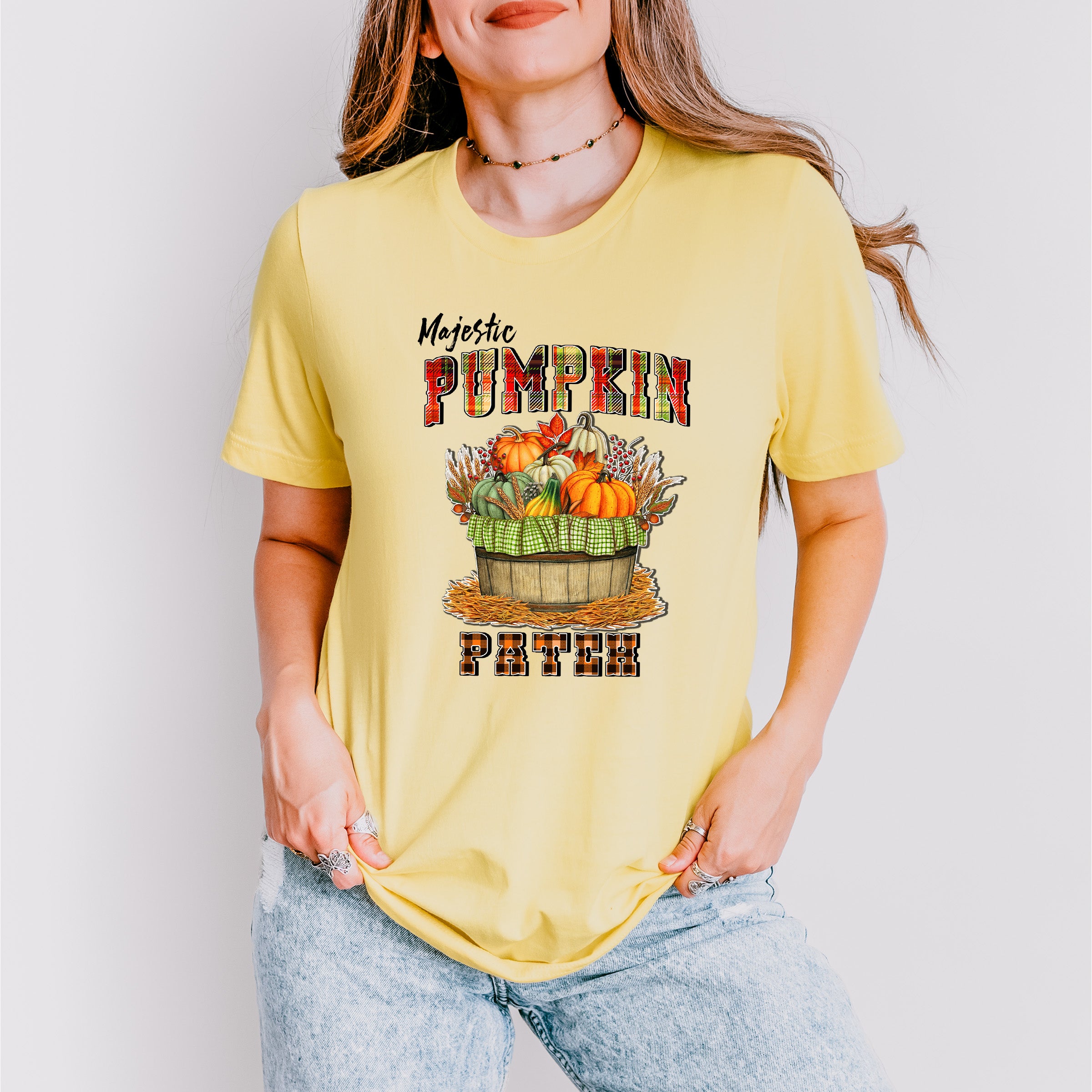 Majestic Pumpkin Pateh - Fall Unisex Crewneck T-Shirt Sweatshirt Hoodie