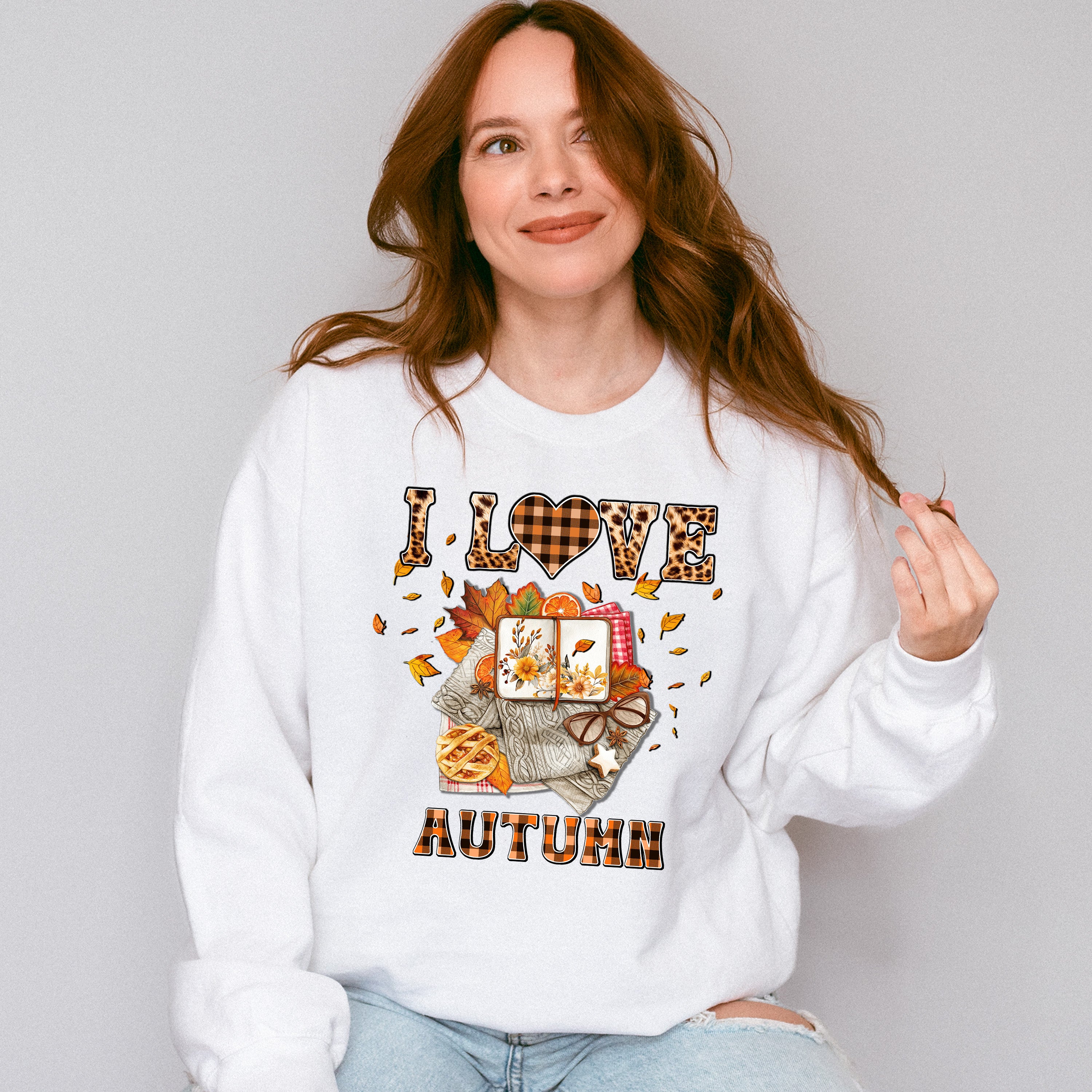 I Love Autumn Picnic - Fall Unisex Crewneck T-Shirt Sweatshirt Hoodie
