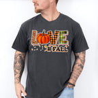 Love Fall Pumpkin Design - Fall Unisex Crewneck T-Shirt Sweatshirt Hoodie