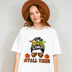 Fall Vibes Glasses - Fall Unisex Crewneck T-Shirt Sweatshirt Hoodie