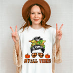 Fall Vibes Glasses - Fall Unisex Crewneck T-Shirt Sweatshirt Hoodie