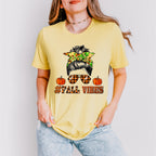 Fall Vibes Glasses - Fall Unisex Crewneck T-Shirt Sweatshirt Hoodie