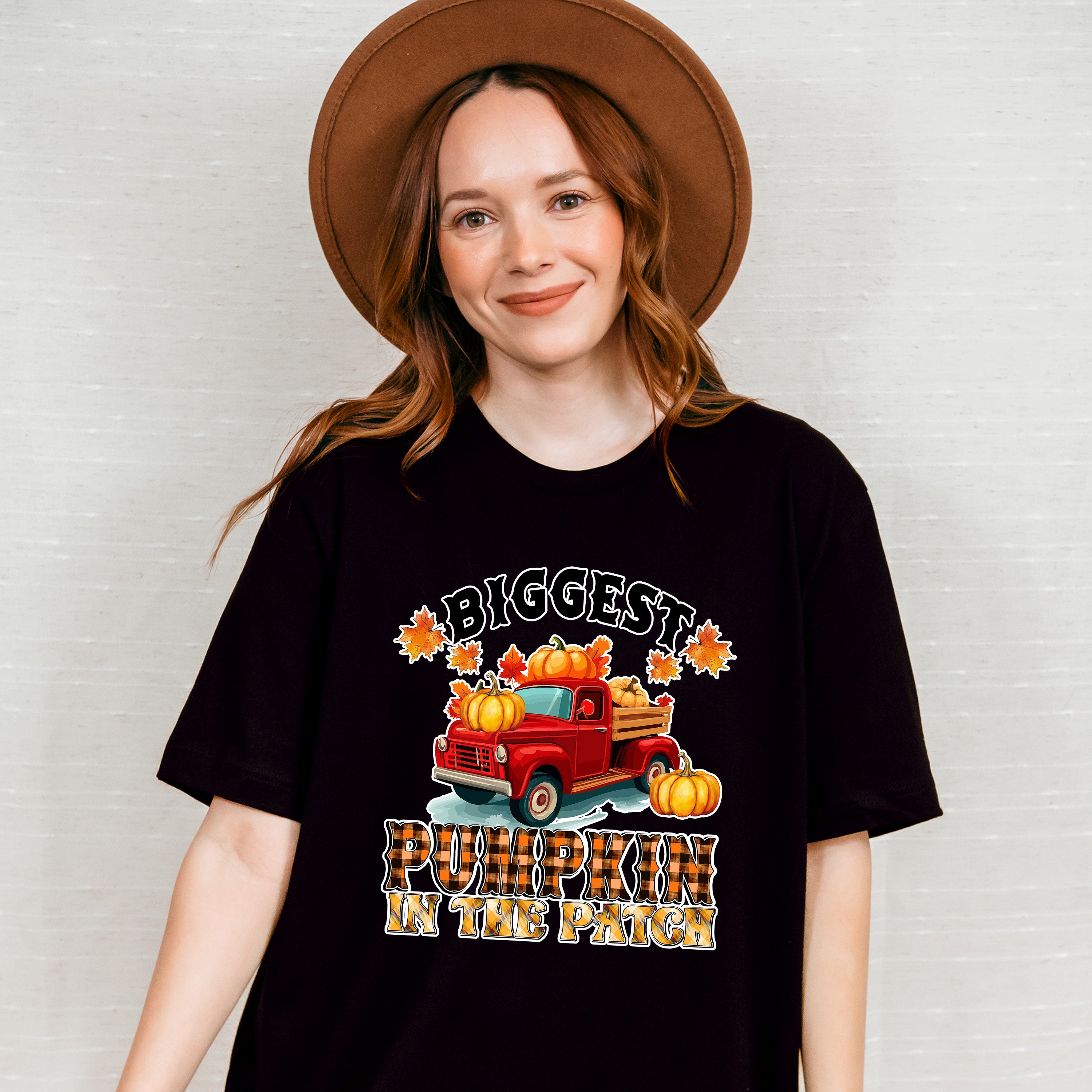 Biggest Pumpkin In The Patch - Fall Unisex Crewneck T-Shirt Sweatshirt Hoodie