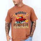 Biggest Pumpkin In The Patch - Fall Unisex Crewneck T-Shirt Sweatshirt Hoodie