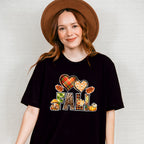 Fall Hearts Pine Cones - Fall Unisex Crewneck T-Shirt Sweatshirt Hoodie