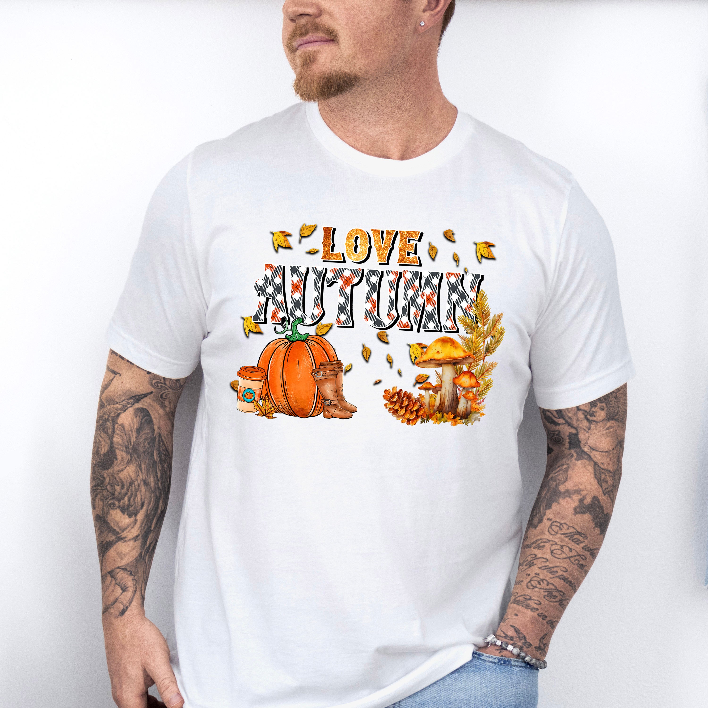 Love Autumn Boots - Fall Unisex Crewneck T-Shirt Sweatshirt Hoodie