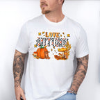 Love Autumn Boots - Fall Unisex Crewneck T-Shirt Sweatshirt Hoodie