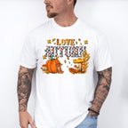 Love Autumn Boots - Fall Unisex Crewneck T-Shirt Sweatshirt Hoodie