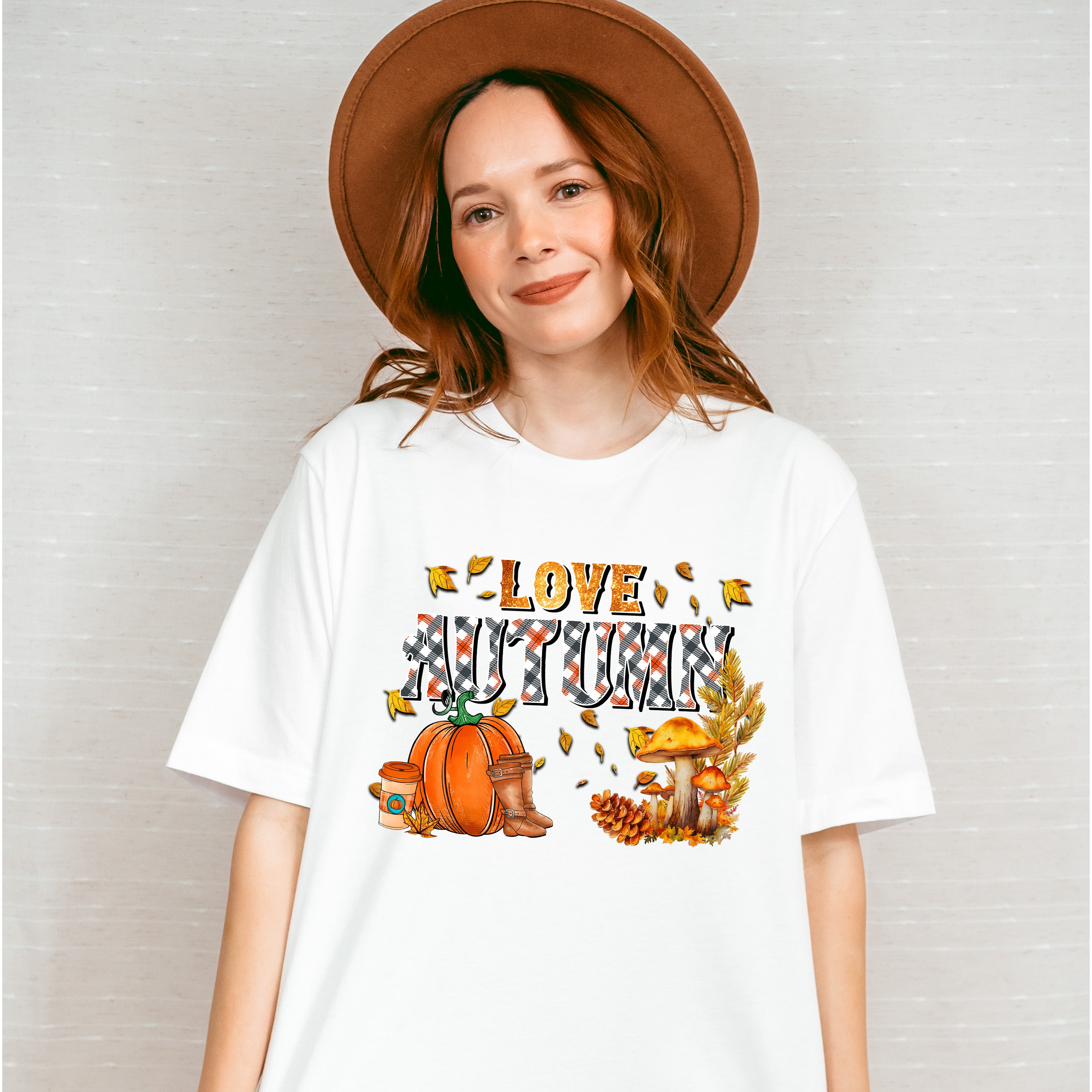 Love Autumn Boots - Fall Unisex Crewneck T-Shirt Sweatshirt Hoodie