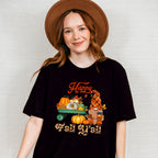 Happy Fall Y'all Trolley - Fall Unisex Crewneck T-Shirt Sweatshirt Hoodie