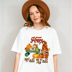 Happy Fall Y'all Trolley - Fall Unisex Crewneck T-Shirt Sweatshirt Hoodie