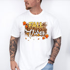 Fall Vibes Orange Leaves - Fall Unisex Crewneck T-Shirt Sweatshirt Hoodie