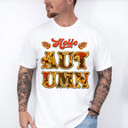 Hello Autumn Pine Cone - Fall Unisex Crewneck T-Shirt Sweatshirt Hoodie