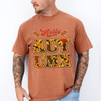 Hello Autumn Pine Cone - Fall Unisex Crewneck T-Shirt Sweatshirt Hoodie