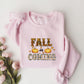 Fall Is Coming Tartan Design - Fall Unisex Crewneck T-Shirt Sweatshirt Hoodie