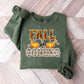 Fall Is Coming Tartan Design - Fall Unisex Crewneck T-Shirt Sweatshirt Hoodie