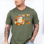 Happy Fall Lantern Design - Fall Unisex Crewneck T-Shirt Sweatshirt Hoodie