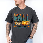 Fall Mama Blue Design - Fall Unisex Crewneck T-Shirt Sweatshirt Hoodie