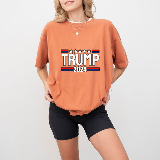 Trump 2024 Stars And Stripes - Trump Theme Unisex Crewneck T-Shirt Sweatshirt Hoodie