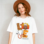 Love Turkey Nurse Life - Thanksgiving Unisex Crewneck T-Shirt Sweatshirt Hoodie