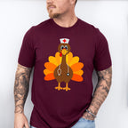 Nurse Turkey - Thanksgiving Unisex Crewneck T-Shirt Sweatshirt Hoodie