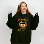 Thankful For My Turkeys - Thanksgiving Unisex Crewneck T-Shirt Sweatshirt Hoodie