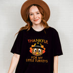 Thankful For My Turkeys - Thanksgiving Unisex Crewneck T-Shirt Sweatshirt Hoodie