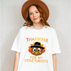 Thankful For My Turkeys - Thanksgiving Unisex Crewneck T-Shirt Sweatshirt Hoodie