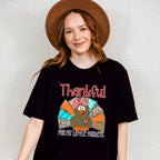 Thankful For My Little Turkeys Heart - Thanksgiving Unisex Crewneck T-Shirt Sweatshirt Hoodie