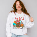 Thankful For My Little Turkeys Heart - Thanksgiving Unisex Crewneck T-Shirt Sweatshirt Hoodie