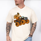 Turkey Monster Truck - Thanksgiving Unisex Crewneck T-Shirt Sweatshirt Hoodie