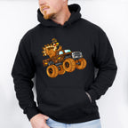 Turkey Monster Truck - Thanksgiving Unisex Crewneck T-Shirt Sweatshirt Hoodie