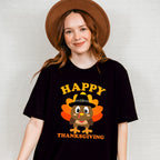 Happy Thanksgiving Fedora Turkey - Thanksgiving Unisex Crewneck T-Shirt Sweatshirt Hoodie