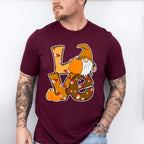 Love Gnome And Pumpkins - Thanksgiving Unisex Crewneck T-Shirt Sweatshirt Hoodie