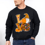 Love Gnome And Pumpkins - Thanksgiving Unisex Crewneck T-Shirt Sweatshirt Hoodie