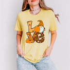 Love Gnome And Pumpkins - Thanksgiving Unisex Crewneck T-Shirt Sweatshirt Hoodie