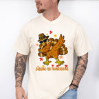 Dabbing For Thanksgiving - Thanksgiving Unisex Crewneck T-Shirt Sweatshirt Hoodie