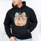 Thankful Ribbon Pumpkin - Thanksgiving Unisex Crewneck T-Shirt Sweatshirt Hoodie