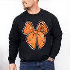 It's Turkey Time Orange Ribbon - Thanksgiving Unisex Crewneck T-Shirt Sweatshirt Hoodie