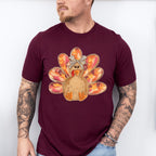 Cute Turkey Design - Thanksgiving Unisex Crewneck T-Shirt Sweatshirt Hoodie