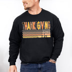 Thanksgiving Checkered - Thanksgiving Unisex Crewneck T-Shirt Sweatshirt Hoodie